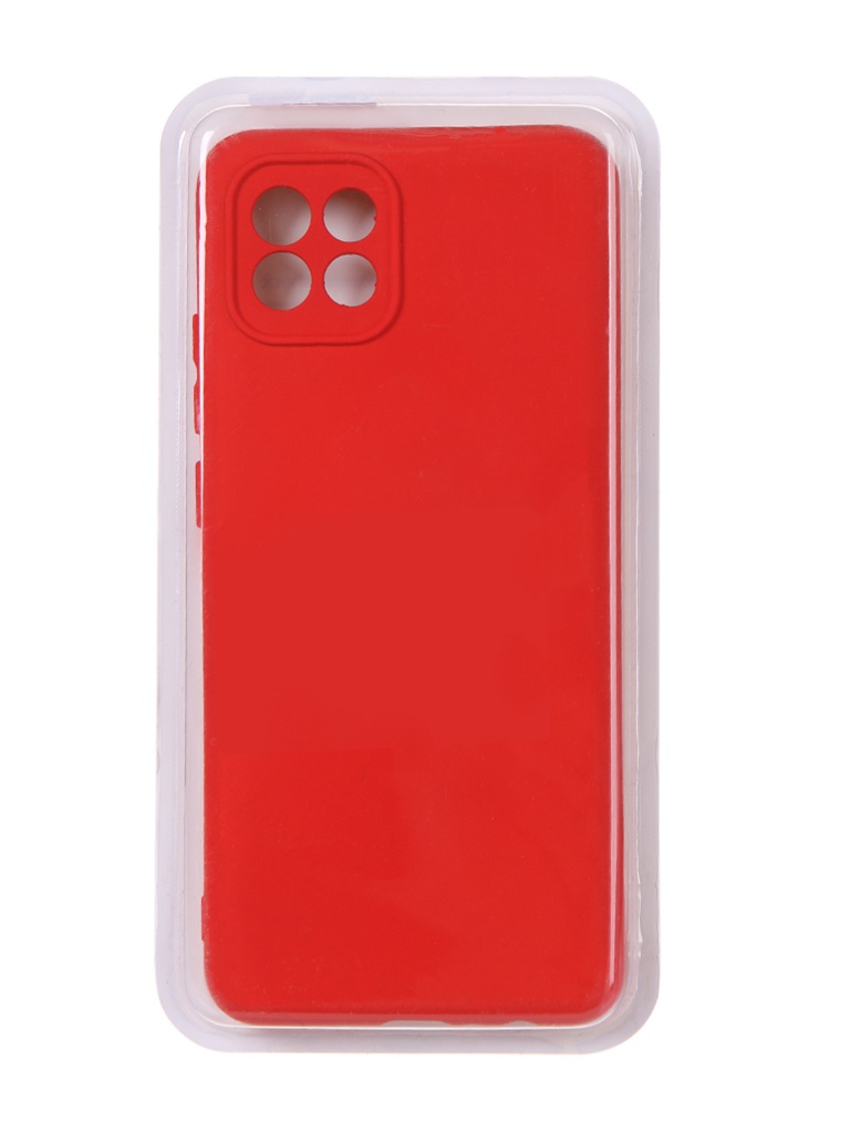 фото Чехол innovation для samsung galaxy a03 soft inside red