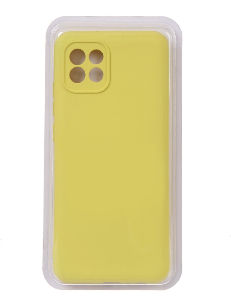 Чехол Innovation для Samsung Galaxy A03 Soft Inside Yellow