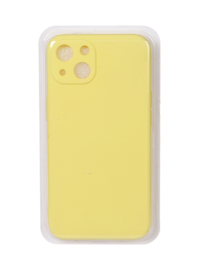 Чехол Innovation для APPLE iPhone 13 Soft Inside Yellow 33154