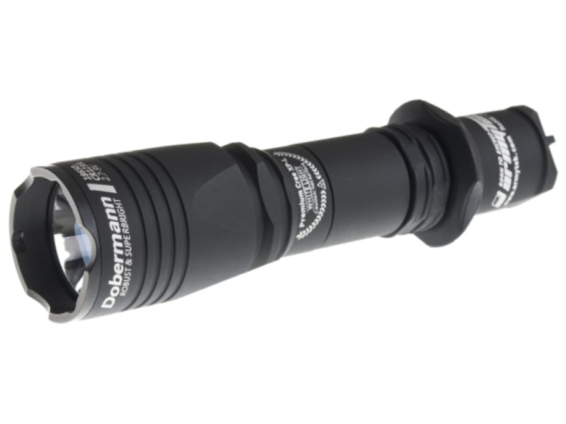 фото Фонарь armytek dobermann xp-l hi (тёплый свет) черный