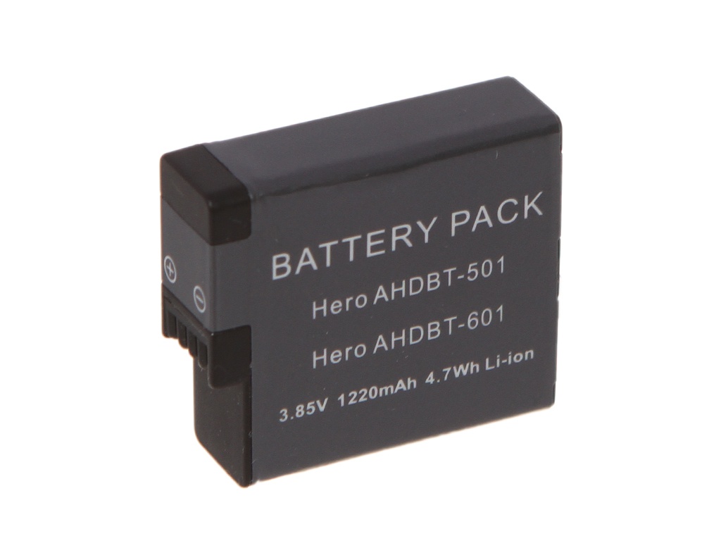 Аккумулятор Lumiix 1220mAh GP403-1220 для GoPro Hero 5/6/7/8 аккумулятор telesin для gopro hero 9 gp btr 901 b