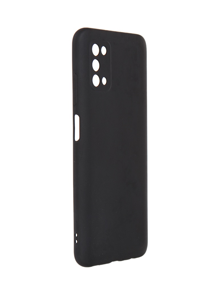 Чехол Krutoff для Samsung Galaxy A03s A037 Soft Case Black 12739