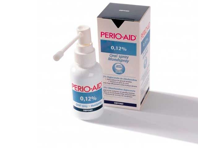 фото Спрей для полости рта dentaid perio-aid 0.12% с хлоргексидином 50ml 5303253