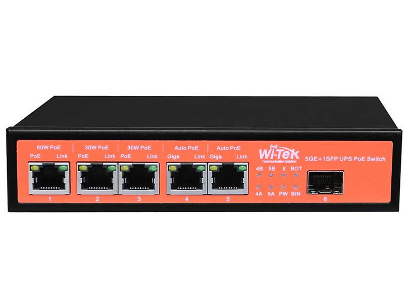 

Коммутатор Wi-Tek WI-PS306GF-UPS, WI-PS306GF-UPS