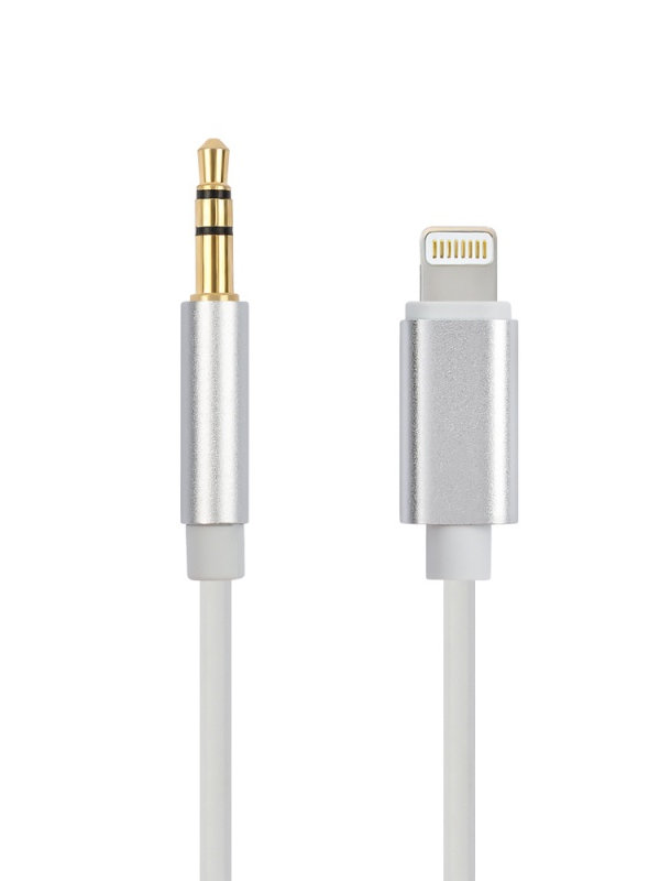 

Аксессуар Vixion CAB10 AUX 3.5 M - Lightning 1m Silver GS-00008295, CAB10