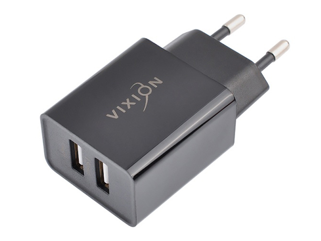 фото Зарядное устройство vixion special edition h10 2xusb 2.4a black gs-00009432