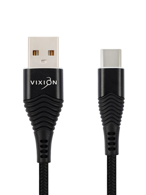 

Аксессуар Vixion K26c USB - USB Type-C 1m Black GS-00006394, K26c