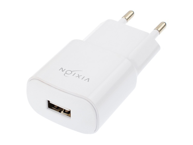 фото Зарядное устройство vixion l5 1xusb 2.1a white gs-00021549