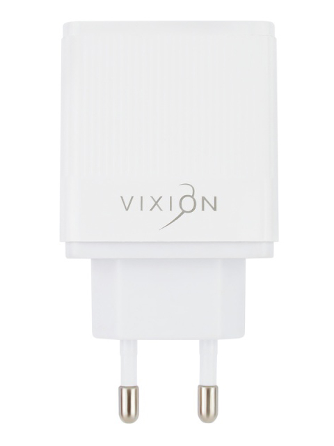 Зарядное устройство Vixion H2m 1xUSB QC 3.0 + 2xUSB 2.4A + кабель MicroUSB 1m White GS-00008308