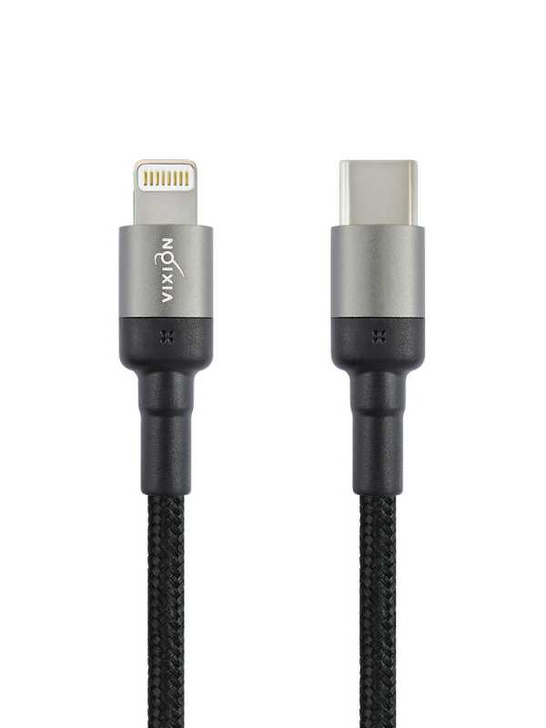 

Аксессуар Vixion K22i Power Delivery USB Type-C - Lightning 1m Black GS-00008323, K22i