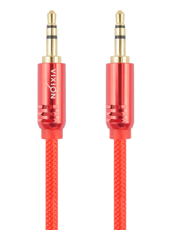 

Аксессуар Vixion Y-20 AUX Jack 3.5 - Jack 3.5 1m Red GS-00008316, Y-20