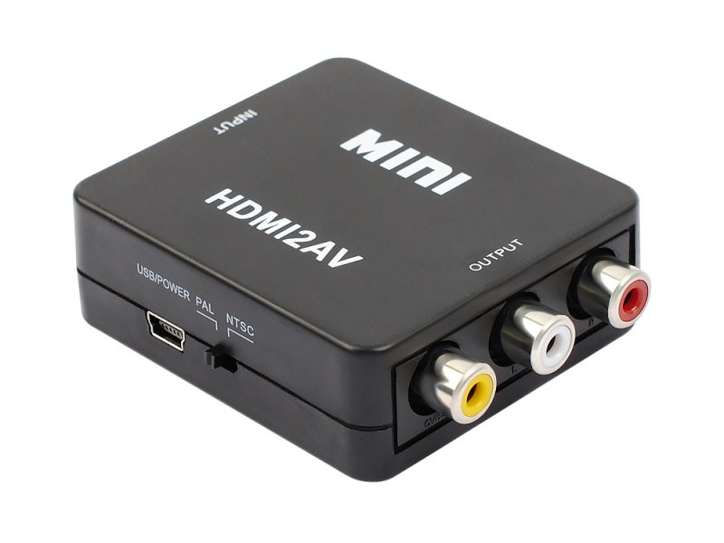 

Аксессуар Vixion AD32 HDMI (F) - RCA (F) Black, GS-00005405