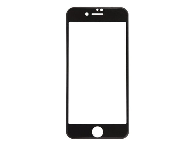 Закаленное стекло DF для APPLE iPhone SE 3 Full Screen + Full Glue Black Frame iColor-33