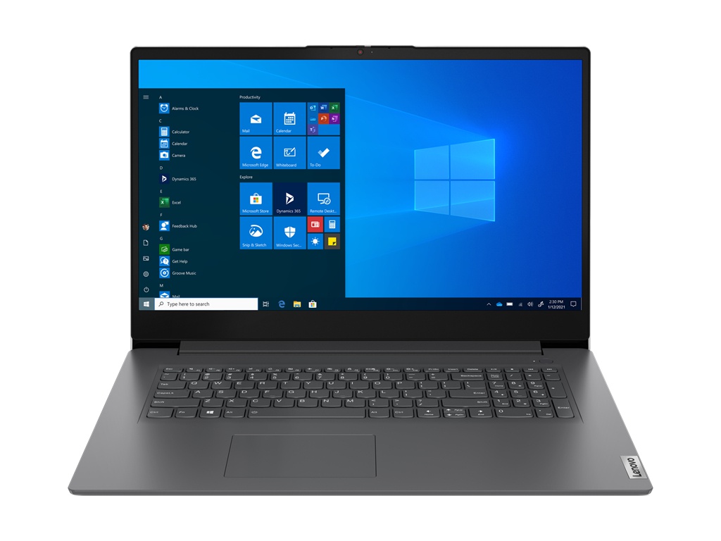 фото Ноутбук lenovo v17 g2 itl iron grey 82nx00dsru (intel pentium 7505 2.0 ghz/4096mb/256gb ssd/intel uhd graphics/wi-fi/bluetooth/cam/17.3/1920x1080/no os)