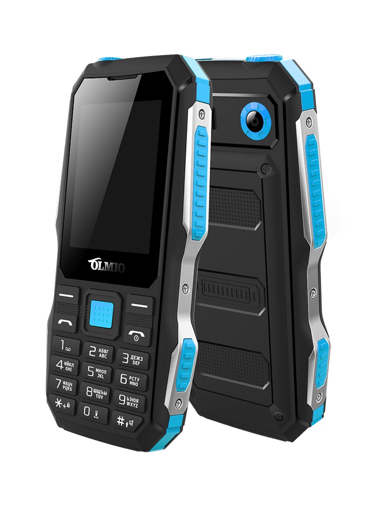 Сотовый телефон Olmio X04 Black-Blue 43990