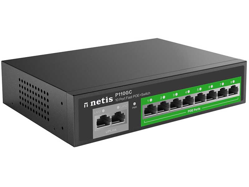 

Коммутатор Netis P110GC, P110GC