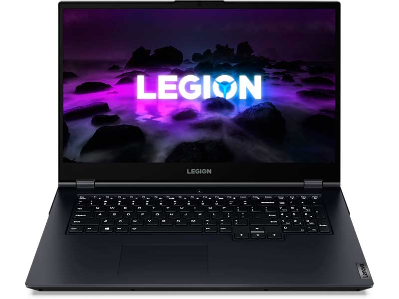 фото Ноутбук lenovo legion 5 17ach6h dark blue 82jy00f7ru (amd ryzen 7 5800h 3.2 ghz/16384mb/512gb ssd/nvidia geforce rtx 3060 6144mb/wi-fi/bluetooth/cam/17.3/1920x1080/windows 11)