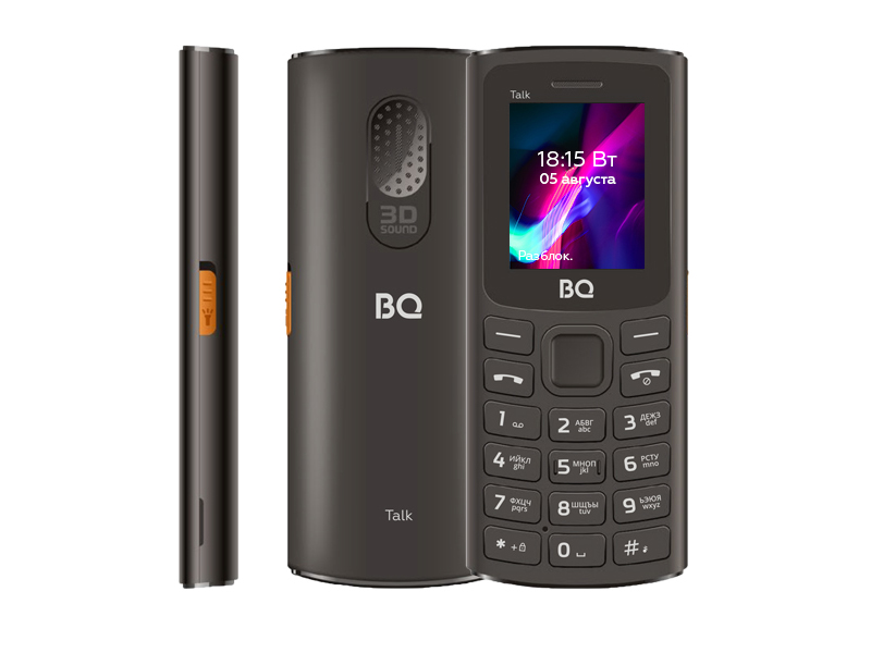 Сотовый телефон BQ 1862 Talk Black
