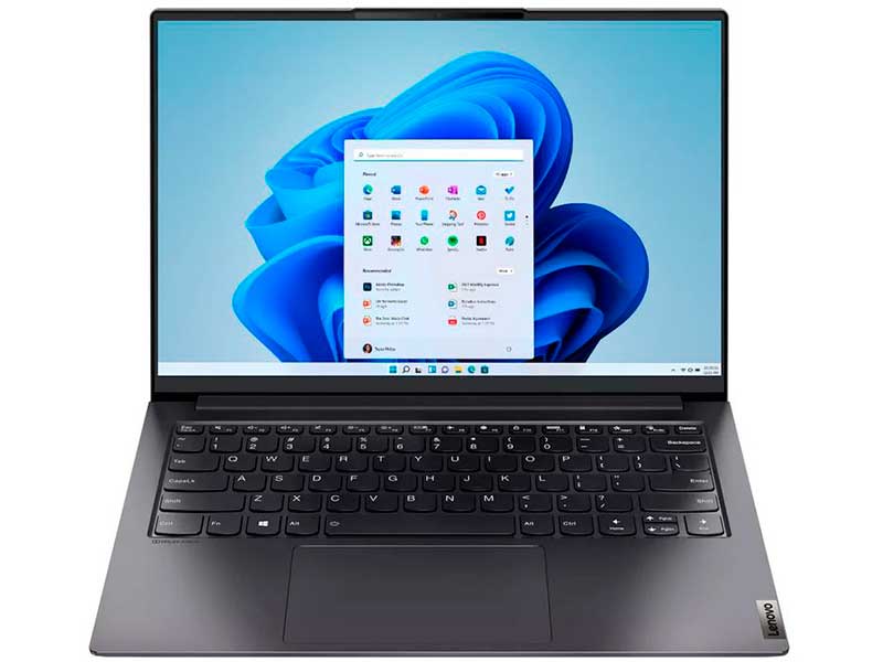 фото Ноутбук lenovo yoga slim7 pro 14ihu5 grey 82nc006hru (intel core i5 11300h 3.1 ghz/16384mb/512gb ssd/intel iris xe graphics/wi-fi/bluetooth/cam/14.0/2240x1400/windows 11)