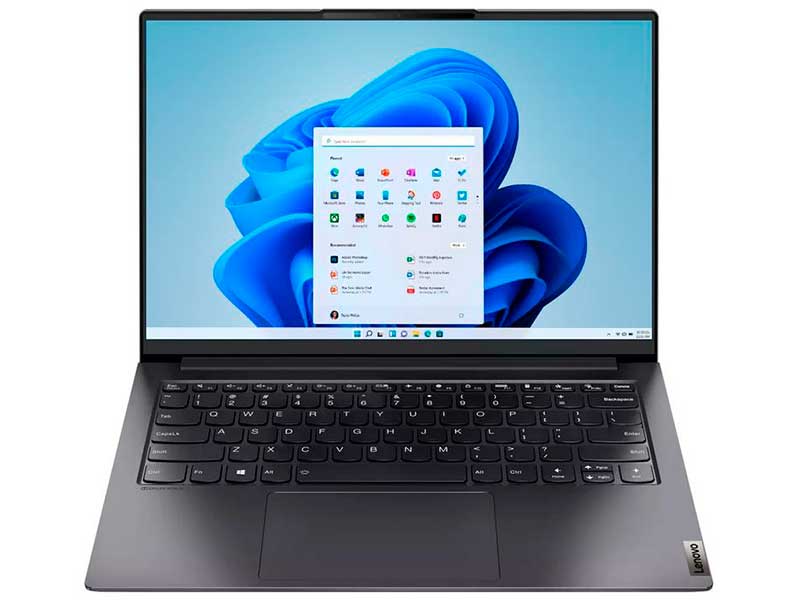 фото Ноутбук lenovo yoga slim 7 pro 14ihu5 82nc006nru (intel core i5-11300h 2.4ghz/8192mb/256gb ssd/intel iris xe graphics/wi-fi/cam/14/2240x1400/windows 11 64-bit)