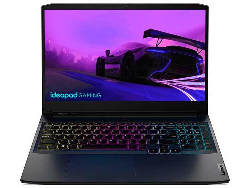 фото Ноутбук lenovo ideapad gaming 3 15ach6 82k2002erk (ryzen 5 5600h 3.3ghz/8192mb/512gb ssd/nvidia geforce rtx 3060 6144mb/wi-fi/cam/15.6/1920x1080/dos)