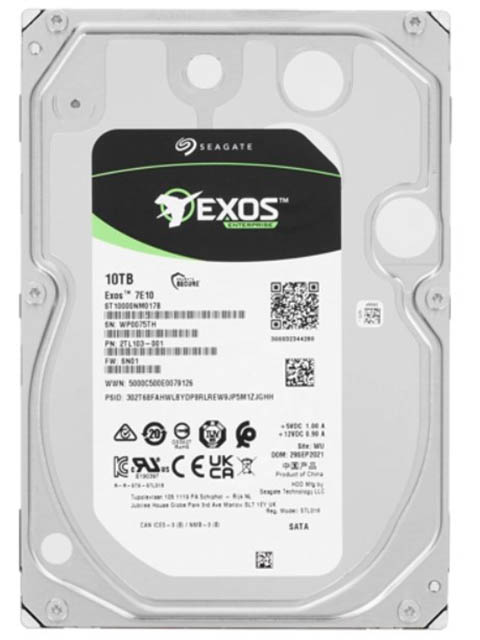 фото Жесткий диск seagate exos 7e10 10tb st10000nm017b