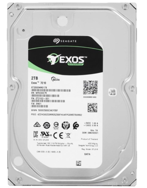 фото Жесткий диск seagate exos 7e10 2tb st2000nm017b