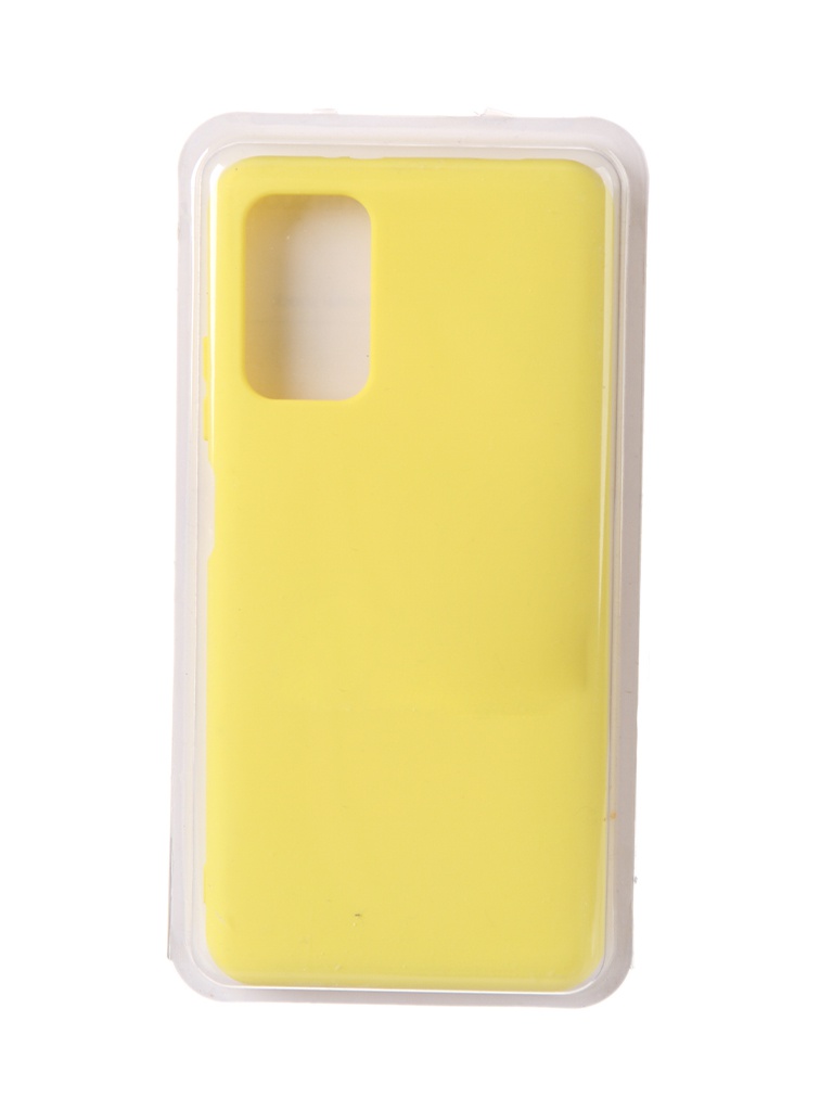 цена Чехол Innovation для Xiaomi Pocophone M3 Soft Inside Yellow 19762