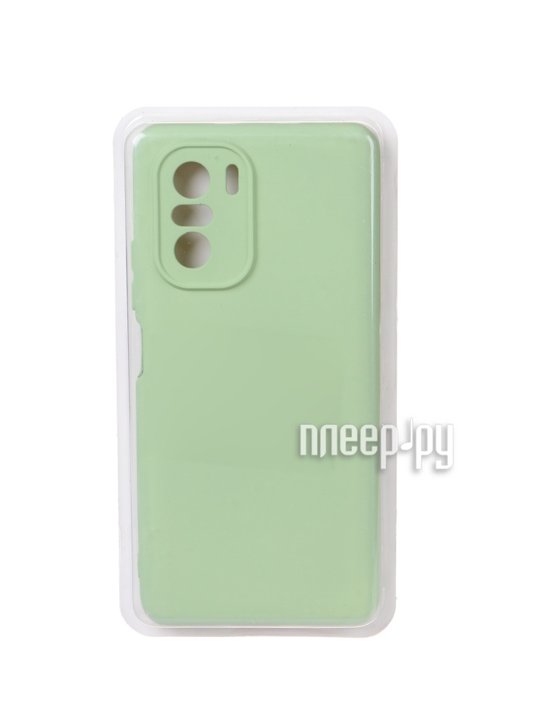 Чехол Innovation для Xiaomi Pocophone F3 Soft Inside Turquoise 21478