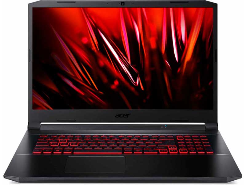 фото Ноутбук acer gaming an517-54-558n nh.qfcer.001 (intel core i5-11400h 2.6ghz/8192mb/256gb ssd/nvidia rtx 3070 8192mb/wi-fi/bluetooth/cam/17.3/1920x1080/no os)