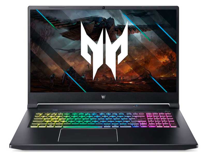 

Ноутбук Acer Gaming PH317-55-7879 NH.QB6ER.004 (Intel Core i7-11800H 2.6GHz/16384Mb/1024Gb SSD/nVidia RTX 3060 6144Mb/Wi-Fi/Bluetooth/Cam/17.3/1920x1080/No OS), Gaming PH317-55-7879