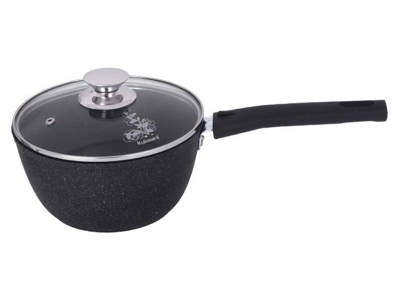 

Кастрюля Kukmara Мраморная 1.5L Black кмт17а, кмт17а