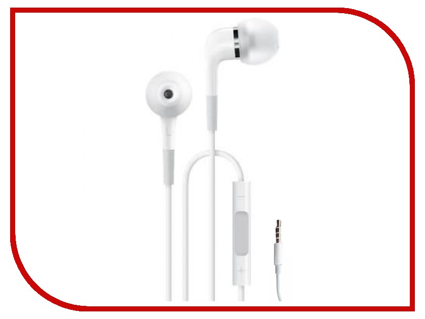 фото Гарнитура APPLE In-Ear Headphones with remote &amp; mic ME186ZM/A / ME186ZM/B