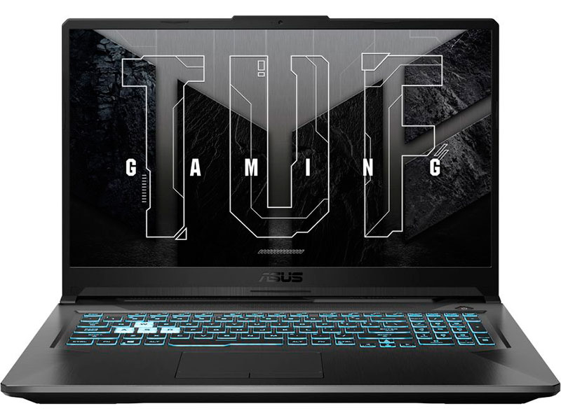 фото Ноутбук asus tuf gaming f17 fx706heb-hx157w 90nr0714-m002r0 (intel core i5-11400h 2.6ghz/16384mb/512gb ssd/nvidia geforce rtx 3050 ti 4096mb/wi-fi/bluetooth/cam/17.3/1920x1080/windows 11 64-bit)