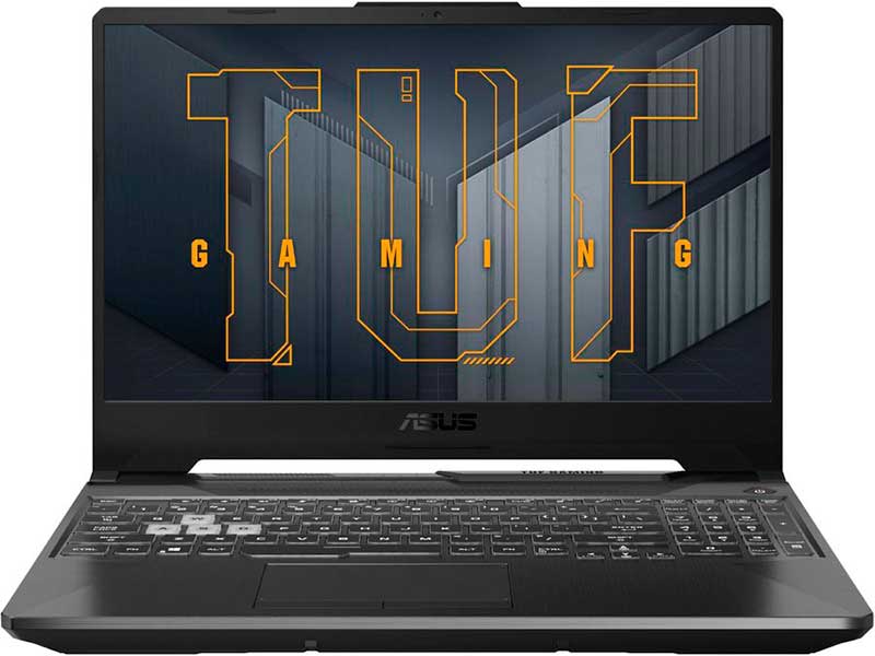 Ноутбук ASUS TUF Gaming F15 FX506HEB-HN155W 90NR0703-M06680 (Intel Core i5-11400H 2.7GHz/8192Mb/512Gb SSD/nVidia GeForce RTX 3050 Ti 4096Mb/Wi-Fi/Bluetooth/Cam/15.6/1920x1080/Windows 11 64-bit)