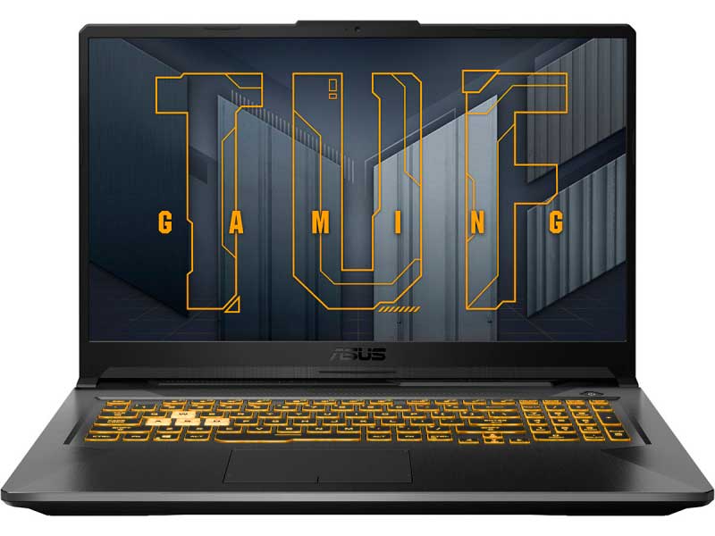 фото Ноутбук asus tuf f17 fx706heb-hx103w q1 90nr0713-m04480 (intel core i5-11400h 2.7ghz/8192mb/512gb ssd/nvidia geforce rtx 3050 ti 4096mb/wi-fi/cam/17.3/1920x1080/windows 11 64-bit)