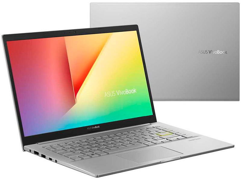 фото Ноутбук asus vivobook k413ja-eb325t 90nb0rcb-m08070 (intel core i5-1035g1 1.0ghz/8192mb/512gb ssd/intel uhd graphics/wi-fi/cam/14/1920x1080/windows 10 64-bit)