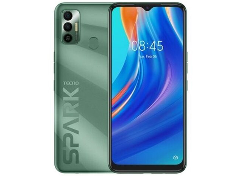 фото Сотовый телефон tecno spark 7 2/32gb spruce green выгодный набор + серт. 200р!!!