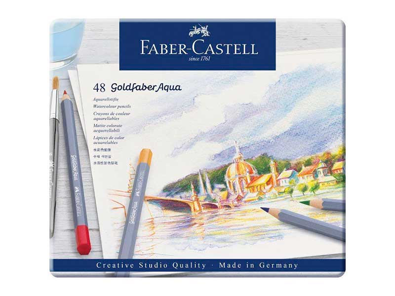 

Карандаши акварельные Faber-Castell Goldfaber Aqua 48 цветов 114648, Goldfaber Aqua