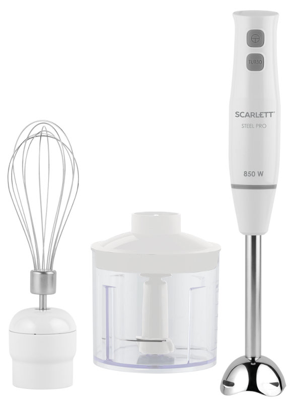 

Блендер Scarlett SC-HB42F84 White, SC-HB42F84
