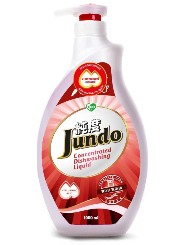 Средство для мытья посуды Jundo Velvet Vetiver 1L 4903720020333