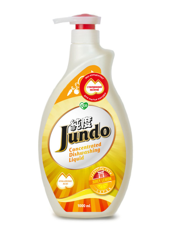 фото Средство для мытья посуды jundo juicy lemon 1l 4903720020005