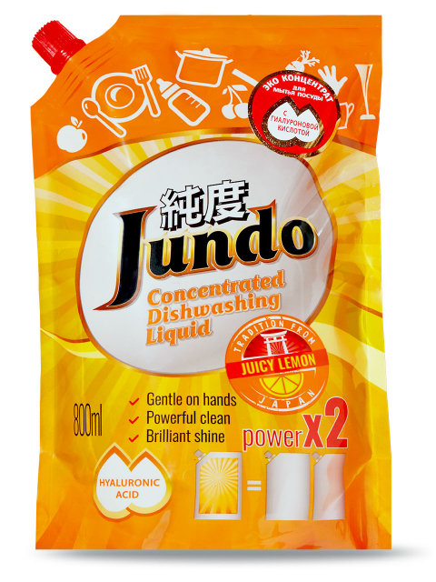 

Средство для мытья посуды Jundo Juicy Lemon 800ml 4903720020029, Juicy Lemon