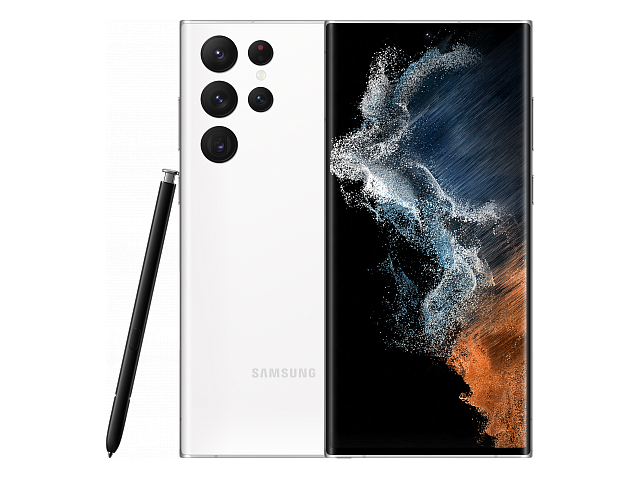 Сотовый телефон Samsung SM-S908 Galaxy S22 Ultra 12/256Gb White