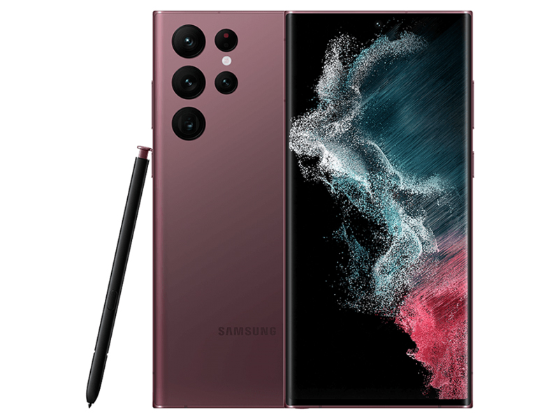Сотовый телефон Samsung SM-S908 Galaxy S22 Ultra 12/256Gb Burgundy