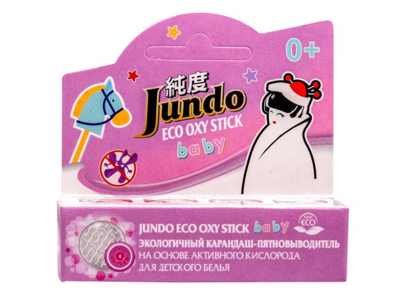 Пятновыводитель Jundo Eco Oxy Stick Baby 35g 4903720020487
