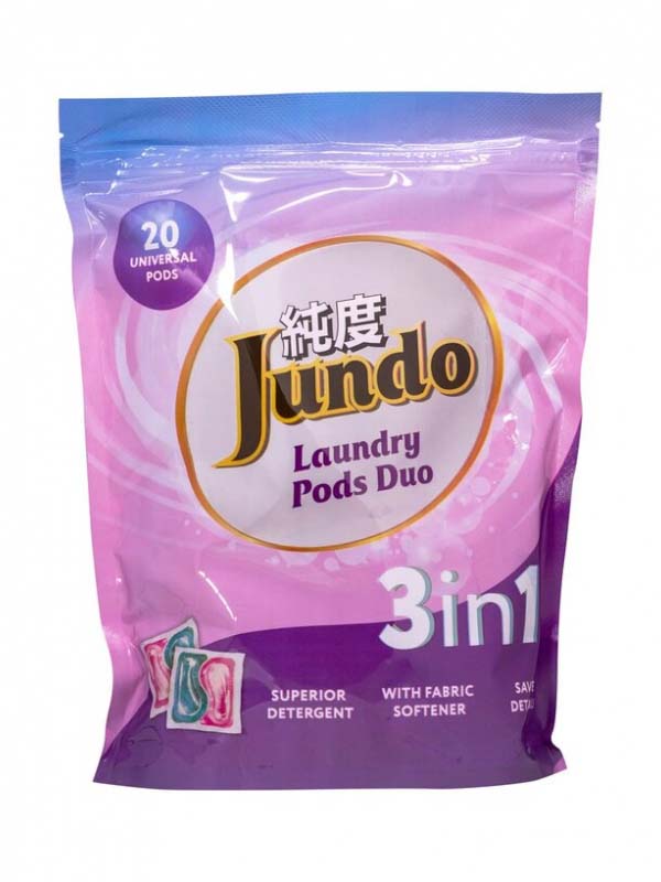 Средство Капсулы для стирки Jundo Laundry Pods Duo 3в1 20шт 4903720021194 капсулы для стирки liby с кондиционером фрезия