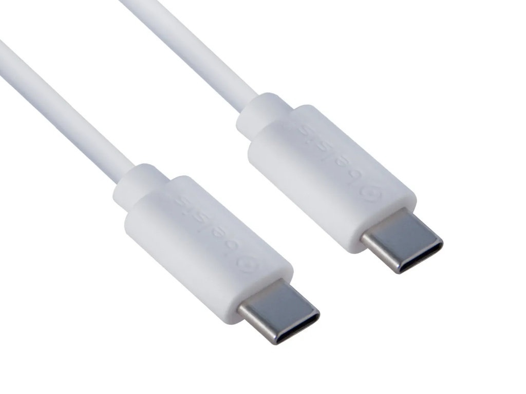 фото Аксессуар belsis usb type-c - usb type-c 2m white bw1882