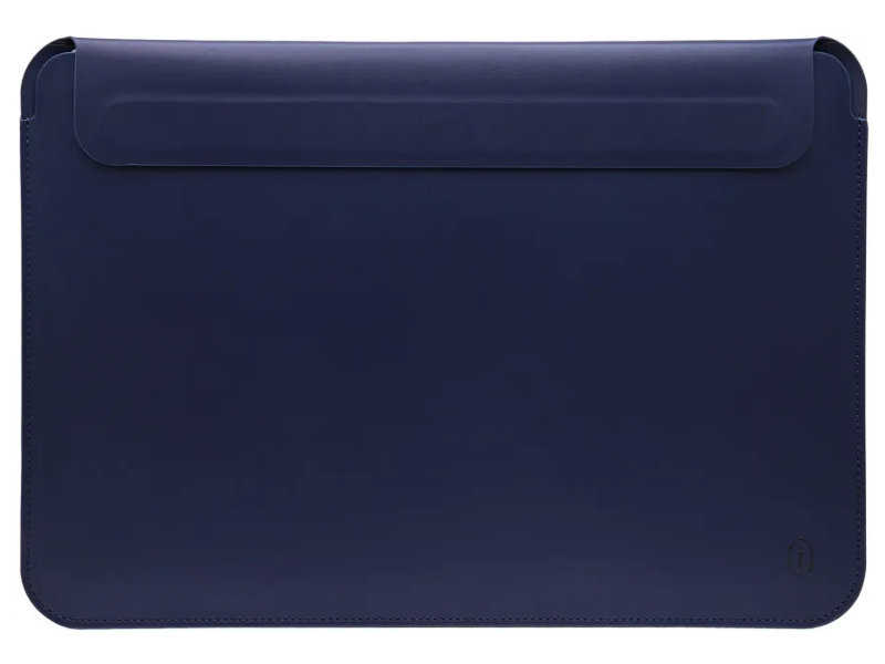 Аксессуар Чехол Wiwu для APPLE MacBook Pro 16 Skin New Pro 2 Leather Sleeve Blue 6973218931173