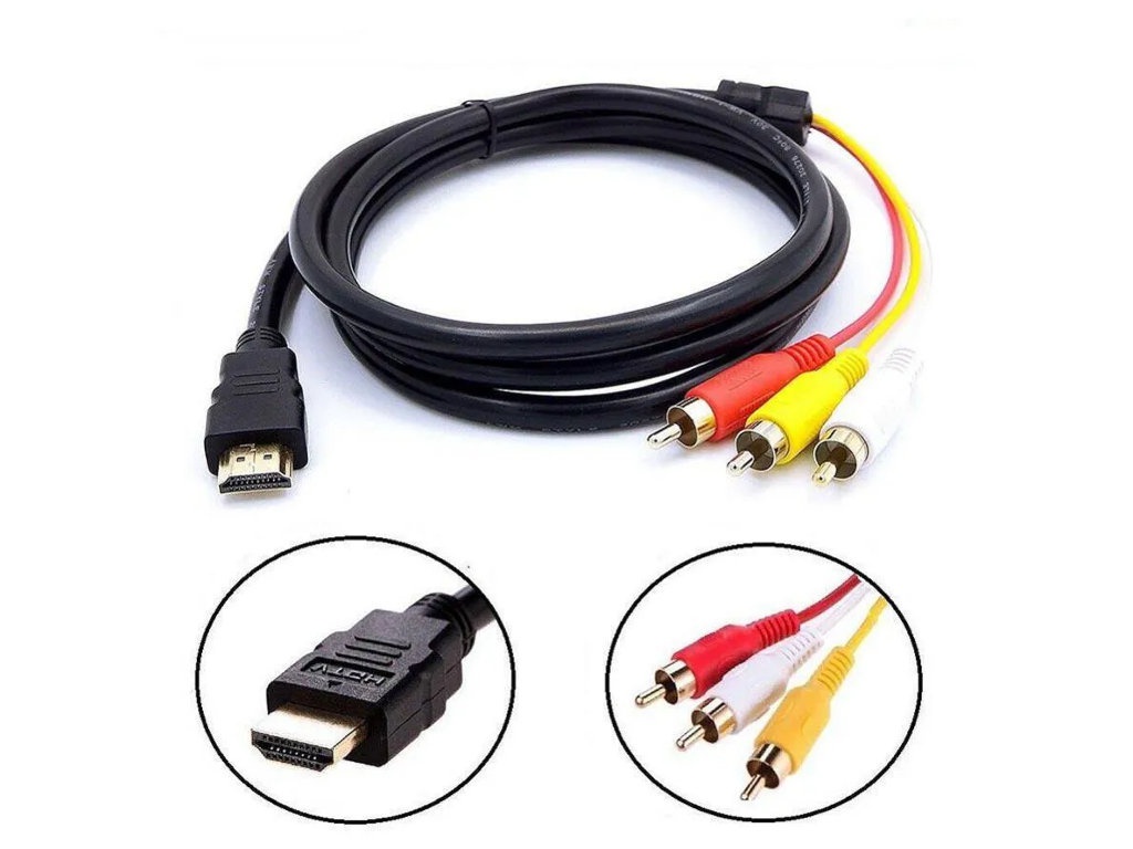 фото Аксессуар simplypro hdmi - 3xrca 11416